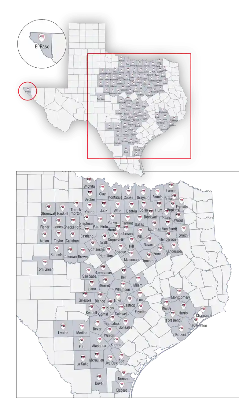 Texas AssumeList Map